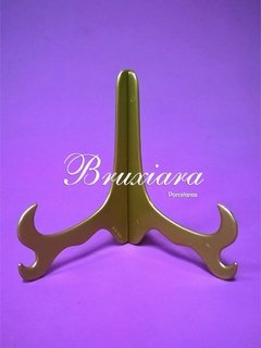 Suporte Plástico Dourado - - comprar online