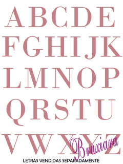 55002 Alfabeto Rosa