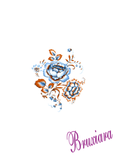 55339(J) Flor com ouro