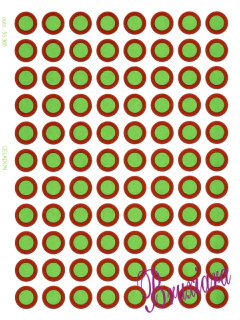 55365 Bolas com ouro e tinta (7 cores) na internet