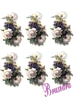 55430(C) Flor Versalles Branca - Bruxiara Porcelanas
