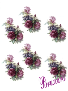 55430(D) Flor Versalles Rosa - Bruxiara Porcelanas