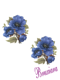 55434(C) Flor Papoula Blue na internet