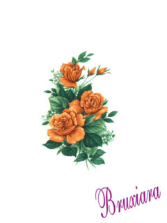 55462(A) Rosas Amarelo - Bruxiara Porcelanas