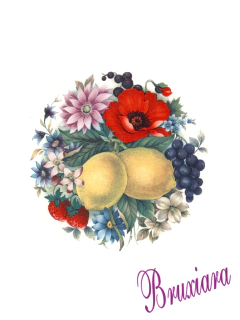 55560(C) Frutas com flores - comprar online