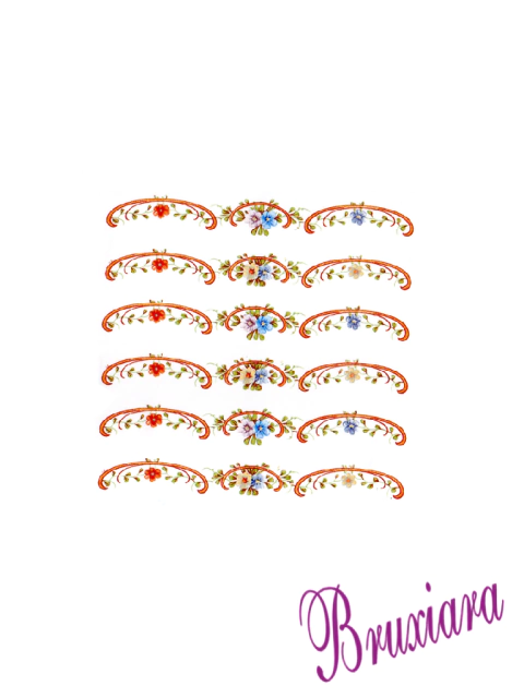 80024(C) Flores Arabesco