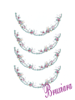 80034 Flores Romance Curvo - comprar online