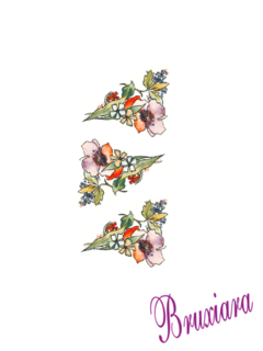 81109 Flores Modernas com ouro - comprar online