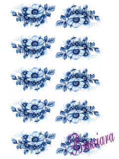 Imagem do 90050 Flor Azul