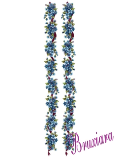 55440 Miosótis Azul com Laço Reto na internet