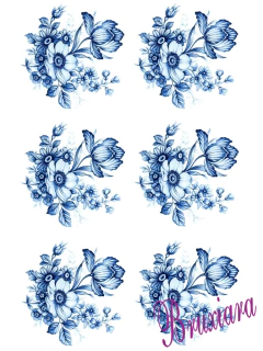 90050 Flor Azul na internet