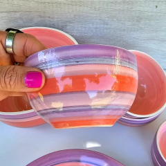 Vajilla "Línea CALMA" - 18 piezas - para 6 personas - Ceramicas Huasimanta