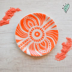 ENGOBE NARANJA "FRIDA" 25 grs. y 50 grs. en internet