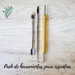 COMBO Herramientas para Workshop NORTEÑOS - Ceramicas Huasimanta