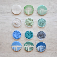 ENGOBE "AZUL COBALTO"- 25 y 50 grs de polvo- - Ceramicas Huasimanta