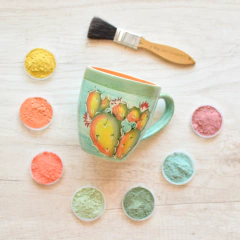 ENGOBE " VERDE HIERBA" - 25 y 50 grs - en internet