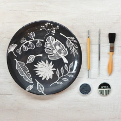 COMBO "NEUTROS" 4 Colores + Instructivo y tutoriales de regalo - Ceramicas Huasimanta