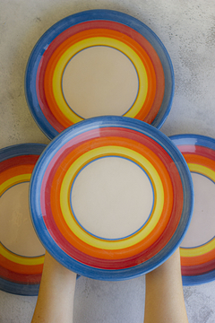 Set de 6 Platos PACHAMAMITA - Ceramicas Huasimanta