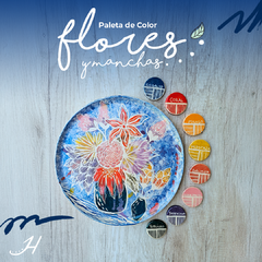Paleta de color FLORES y MANCHAS - comprar online
