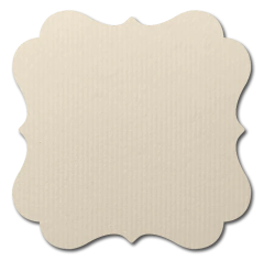 Opalina Telada Kayk Fusil 300 gr, 35x50 cm. Lineal Ivory
