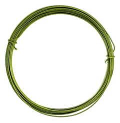 Alambre Forrado Fino x 2,5 mts. Verde