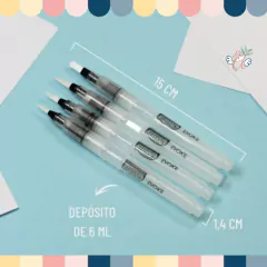 Pincel Evoke Waterbrush blíster x 4 unid. en internet