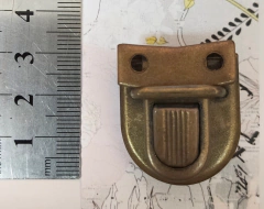 Broche valija mediano Bronce