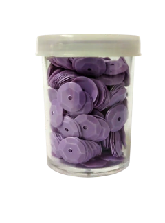 Lentejuela Lila Opaca x 10 gr.