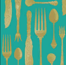 Servilleta decorada Importada 33 x 33 cm - CUBIERTO 1 - comprar online