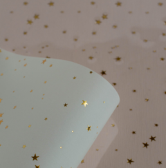 Papel Vegetal A3 90 gr. c/Foil Gold Estrellas