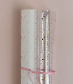 ACETATO A4 FOIL ORO ESTRELLAS