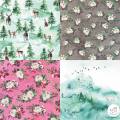 PAPEL SCRAPBOOKING 160 GR *FELICES FIESTAS* 24 HOJAS 15,2X15,2 CM - Ando Creando - Tienda & Taller