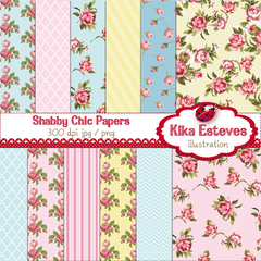 KE - Shabby Chic Papers