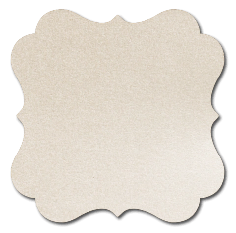 Sirio Pearl Oyster Shell 230 gr. 32x46 cm (Blanco Perla)