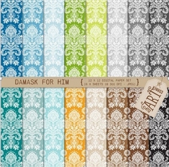 CAC - Paper For Him Damask