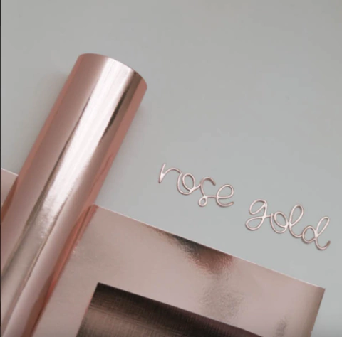 CARTULINA A3 ESPEJADA ROSE GOLD