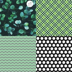 PAPEL SCRAPBOOKING 160 GR *FRESCURA MATUTINA* 24 HOJAS 15,2X15,2 CM en internet
