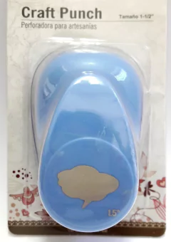 Troqueladora Celeste 1,5" - Globo de Diálogo - comprar online