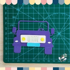 Troquel Jeep x 6 piezas 8,5 x 6,5 cm. en internet