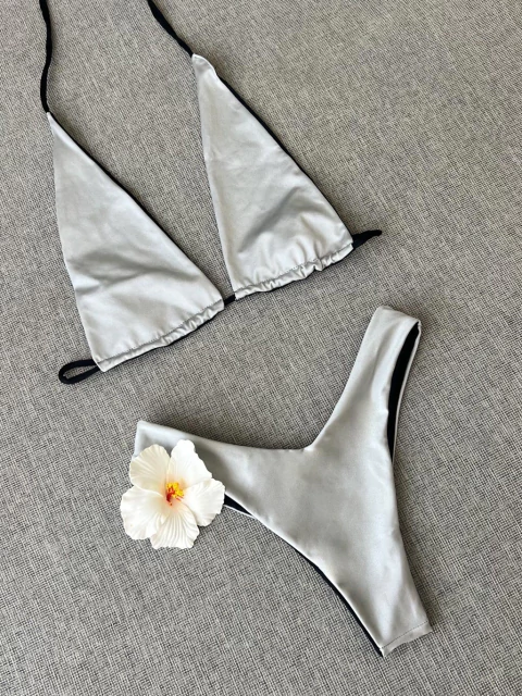 Kira + Zoe | Silver & Negro - comprar online