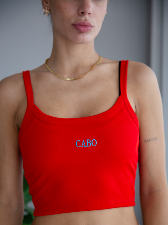Crop Tee - Rojo thumbnail 2