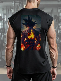 Regata Machão Masculino Goku Fire