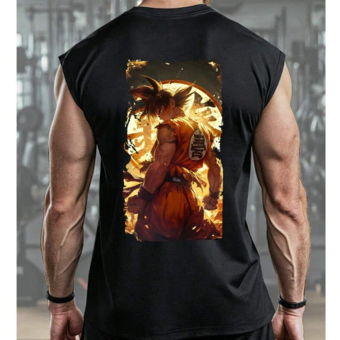 Regata Machão Masculino Goku Sol - comprar online