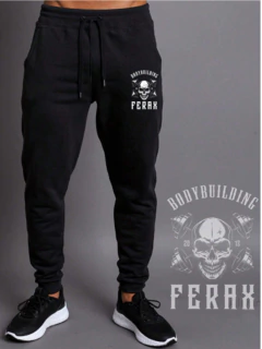 Calça Moletom Masculina Jogger Bodybuilder