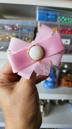 :: MOÑO ROSA CORAZON CON LAZO :: OFERTA HASTA AGOTAR STOCK! - comprar online