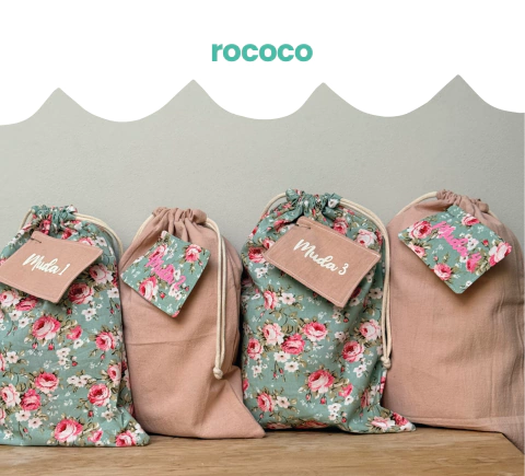 SET DE 4 BOLSITAS PARA MUDITAS en internet