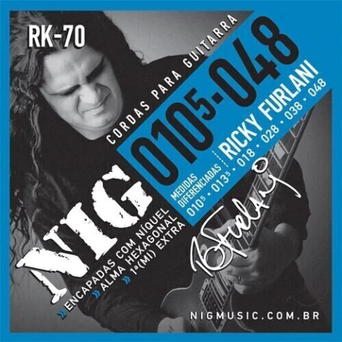 Encordoamento NIG RK70 Ricky Furlani Signature - EC0169