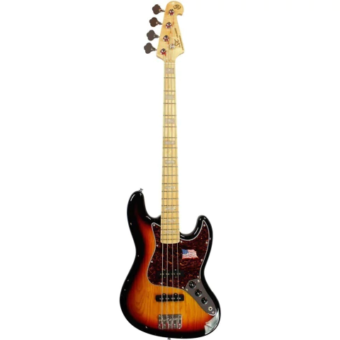 Baixo SX Jazz Bass SJB 75 3TS Sunburst Tortoise - BX0043