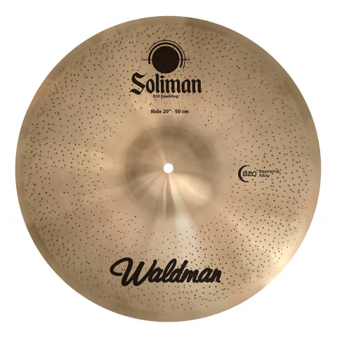 Prato P/ Bateria Waldman Soliman Sol Ride 20" - PT0054