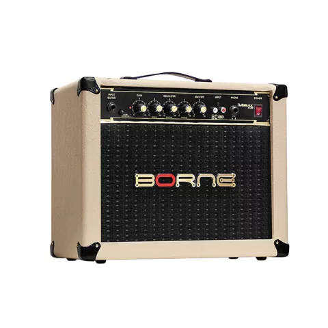 Amplificador P/ Guitarra Borne Vorax 630 Creme - 25 Watts RMS - AP0136